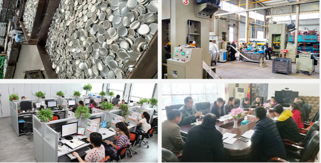 Shanghai Dingnuo Metal Technology Co., Ltd. ligne de production en usine