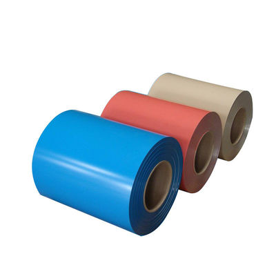 Largeur personnalisée Absolument abordable Peinture 100-2000mm Couche de rouleau de bobine d'aluminium couleur