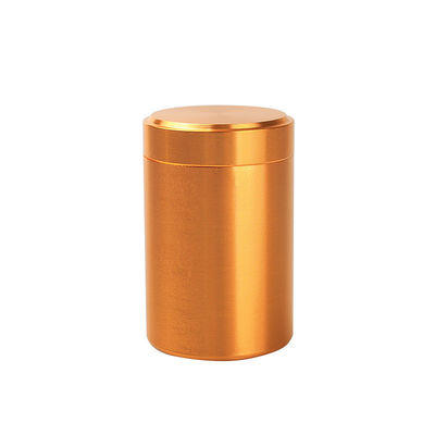 Capacité personnalisée en aluminium métallique bouteille de thé scellée pour mini café à la feuille de thé
