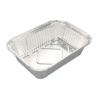 Réchauffement du pot à usage unique Boîte à déjeuner uniforme Contenant en papier d'aluminium Type de procédé Formage de pâte