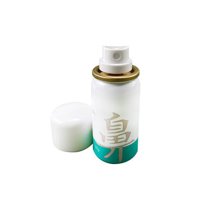 Boîte de pulvérisation rechargeable en aluminium imprimée sur mesure vide 20ml 25ml 30ml 40ml 50ml 60ml 110ml