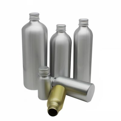 Bouteille à capuche en aluminium à vis personnalisable pour emballage métallique à prix abordable
