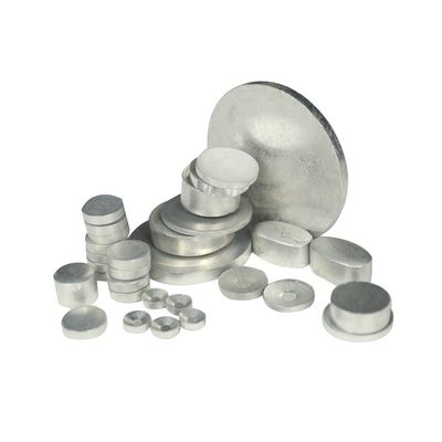 1070 Particule d'aluminium à dôme plat pour le sablage et le sablage avec trou personnalisé