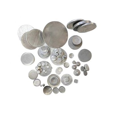 1070 Particule d'aluminium à dôme plat pour le sablage et le sablage avec trou personnalisé