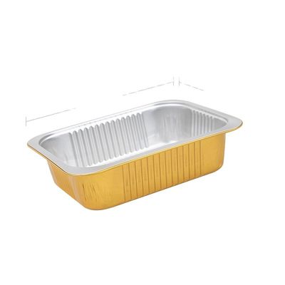 Commande personnalisée Acceptable Feuille d'aluminium recyclable pour conteneur alimentaire de ligne aérienne
