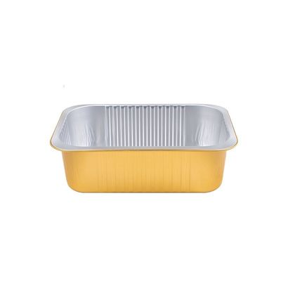 3300 ml plateau en papier d'aluminium pour cuire des gâteaux écologiques pratique et jetable
