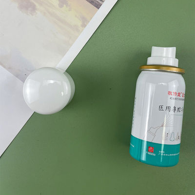 Taille personnalisée durable Bouteilles d'aluminium acceptées pour la beauté Aérosol Spray Can 80ml 100ml