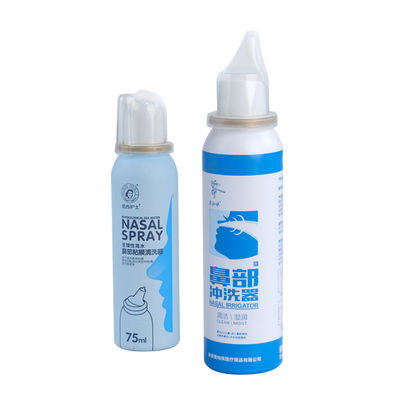 Taille personnalisée durable Bouteilles d'aluminium acceptées pour la beauté Aérosol Spray Can 80ml 100ml