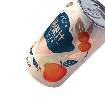 Design personnalisé Cannes en aluminium 250ml 330ml 355ml 500ml Couleur personnalisée pour le soda
