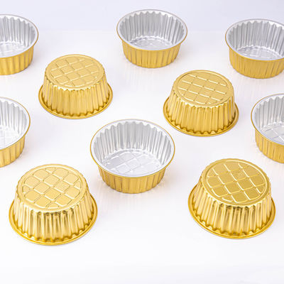 Container en feuille d'aluminium de qualité alimentaire écologique pratique et réutilisable avec couvercle