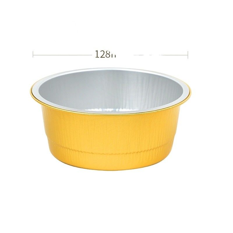 450 ml plateau en feuille d'aluminium de qualité alimentaire pour la pâte à gâteaux