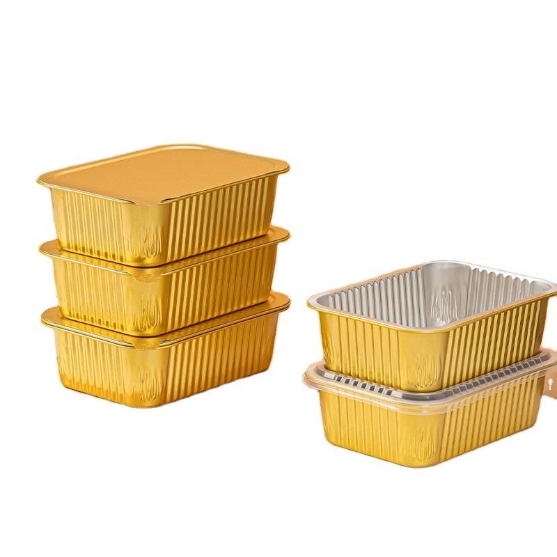 Commande personnalisée acceptée Emballage écologique dans plus de 300 tailles de plateaux en aluminium